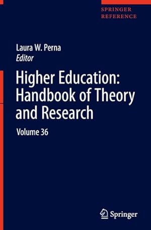 Bild des Verkufers fr Higher Education: Handbook of Theory and Research : Volume 36 zum Verkauf von AHA-BUCH GmbH
