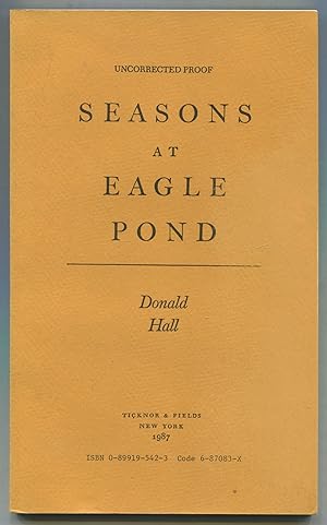 Imagen del vendedor de Seasons at Eagle Pond a la venta por Between the Covers-Rare Books, Inc. ABAA
