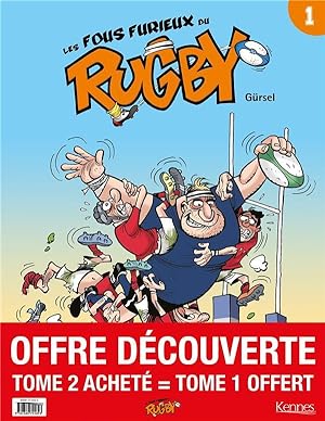Imagen del vendedor de les fous furieux du rugby t.2 a la venta por Chapitre.com : livres et presse ancienne