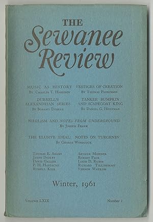 Imagen del vendedor de The Sewanee Review - Volume LXIX, Number 1, January-March, 1961 a la venta por Between the Covers-Rare Books, Inc. ABAA