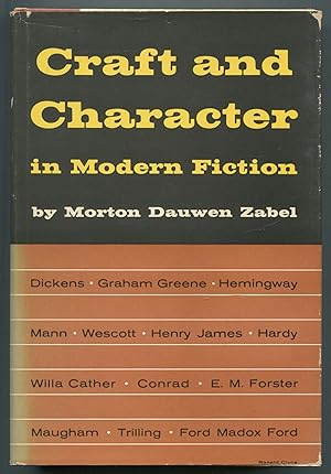 Bild des Verkufers fr Craft and Character: Texts, Method, and Vocation in Modern Fiction zum Verkauf von Between the Covers-Rare Books, Inc. ABAA