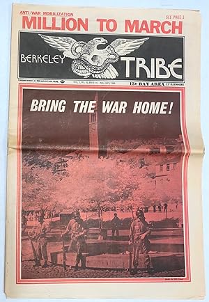 Bild des Verkufers fr Berkeley Tribe: vol. 1, #19, (#19) Nov. 14-21, 1969: Bring the War Home! zum Verkauf von Bolerium Books Inc.
