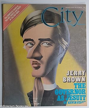 Imagen del vendedor de City of San Francisco: vol. 10, #28, January 20, 1975 [1976] Jerry Brown; the Governor as Zen Jesuit a la venta por Bolerium Books Inc.