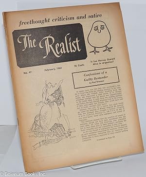 Imagen del vendedor de The realist no.47, February, 1964 freethought criticism and satire. Is Lee Harvey Oswald alive in Argentina a la venta por Bolerium Books Inc.