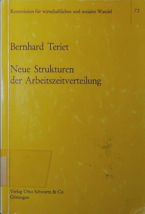 Imagen del vendedor de Neue Strukturen der Arbeitszeitverteilung. Mglichkeiten, Voraussetzungen und Konsequenzen. a la venta por Antiquariat Bookfarm