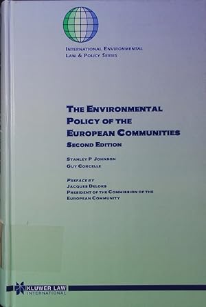 Seller image for The environmental policy of the European Communities. for sale by Antiquariat Bookfarm