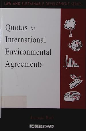 Bild des Verkufers fr Quotas in international environmental agreements. zum Verkauf von Antiquariat Bookfarm