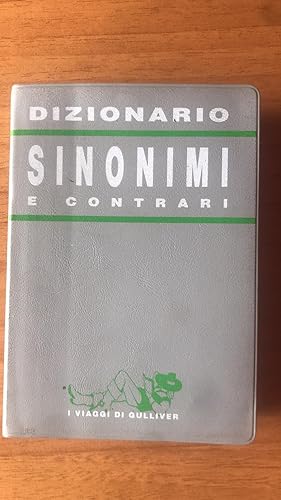 Dizionario sinonimi e contrari