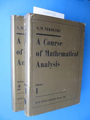 A Course of Mathematical Analysis | 2 Volumes