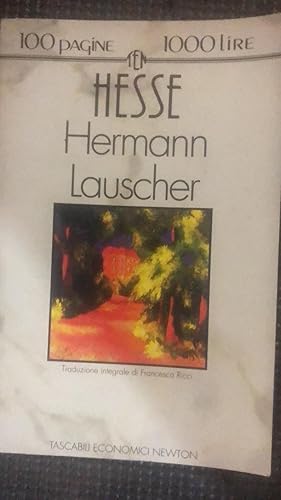 Seller image for Hermann Lauscher for sale by librisaggi