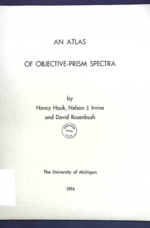 Imagen del vendedor de An Atlas of Objective-Prism Spectra; a la venta por books4less (Versandantiquariat Petra Gros GmbH & Co. KG)