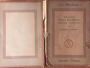 Seller image for Saggio sulla filosofia for sale by librisaggi