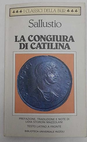 Immagine del venditore per La congiura di Catilina. Testo latino a fronte venduto da librisaggi