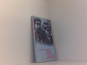 Wie war Lenin?, [Broschiert] by Lunatscharski, A. W.