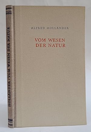 Bild des Verkufers fr Vom Wesen der Natur. Einfhrung in die traditionelle Naturphilosophie. zum Verkauf von Der Buchfreund