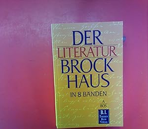 Bild des Verkufers fr Der Literatur Brockhaus in 8 Bnden. BAND 1 - A-Bos. zum Verkauf von biblion2