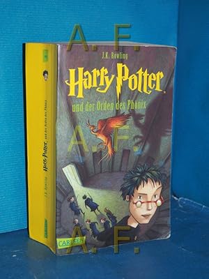 Imagen del vendedor de Harry Potter und der Orden des Phnix. Joanne K. Rowling. Aus dem Engl. von Klaus Fritz / Carlsen , 405 a la venta por Antiquarische Fundgrube e.U.