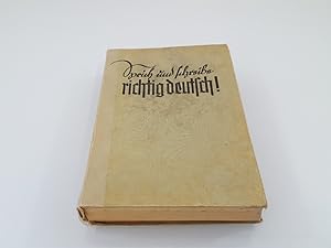 Imagen del vendedor de Sprich und schreibe richtig Deutsch! Eine Sprachlehre mit Wrterbuch a la venta por SIGA eG