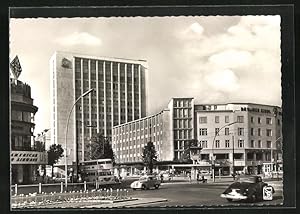 Bild des Verkufers fr Ansichtskarte Berlin, Kurfrstendamm und Allianz-Hochhaus zum Verkauf von Bartko-Reher