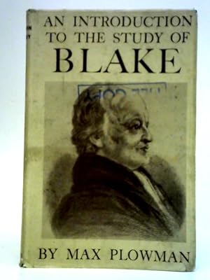 Seller image for An Introduction to the Study of Blake for sale by World of Rare Books