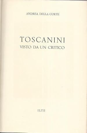 Toscanini visto da un critico