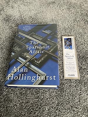 Seller image for THE SPARSHOLT AFFAIR: SIGNED & DATED UK FIRST EDITION HARDCOVER & BOOKMARK for sale by Books for Collectors