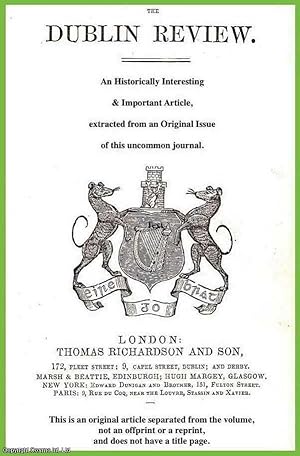 Imagen del vendedor de Janus and the False Brethren; based on the pamphlet, The Pope and the Council. A critical review. A rare article from the Dublin Review, 1870. a la venta por Cosmo Books