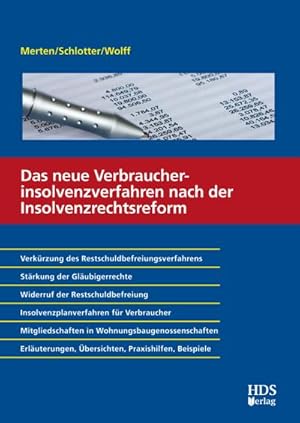 Immagine del venditore per Das neue Verbraucherinsolvenzverfahren nach der Insolvenzrechtsreform venduto da Rheinberg-Buch Andreas Meier eK