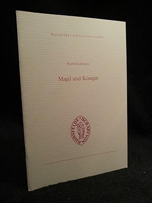 Bild des Verkufers fr Magd und Knigin. Deutsche Mariendichtung des Mittelalters Bursfelder Universittsreden, 7 zum Verkauf von ANTIQUARIAT Franke BRUDDENBOOKS