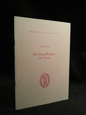 Seller image for Die Begreifbarkeit der Natur Bursfelder Universittsreden, 1 for sale by ANTIQUARIAT Franke BRUDDENBOOKS