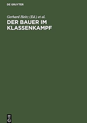 Imagen del vendedor de Der Bauer im Klassenkampf a la venta por moluna