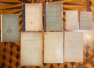 [COLLECTION OF 8 JEANNE D'ARC / JOAN OF ARC PAMPHLETS, IN FRENCH, 1886-1956]