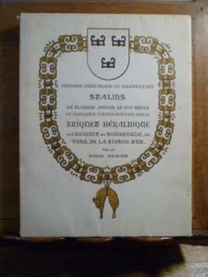 Imagen del vendedor de Histoire, gnalogie et alliances des Stalins de Flandre, depuis le XVIe sicle, et quelques considrations sur le briquet hraldique, dit briquet de Bourgogne ou fusil de la toison d'or. Illustrations documentaires de J. A. Van Hemelryck et Andr Pichon. a la venta por Librairie L'Abac / Gimmic SRL