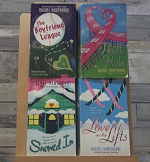 Bild des Verkufers fr 4 Rachel Hawthorne Books: The Boyfriend League, Thrill Ride, Love on the Lifts, & Snowed In zum Verkauf von Archives Books inc.