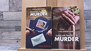 Bild des Verkufers fr 2 Mike Befeler Myster Books: Living with Your Kids is Murder & Retirement Homes are Murder zum Verkauf von Archives Books inc.