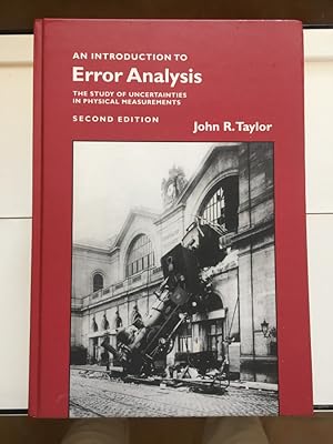 Immagine del venditore per Introduction To Error Analysis The Study of Uncertainties in Physical Measurements venduto da Libreria Anticuaria Camino de Santiago