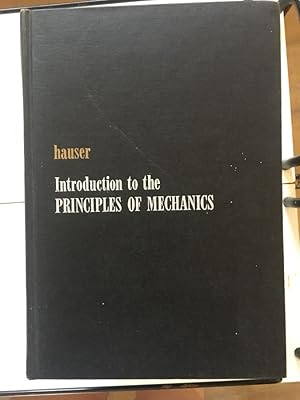 Immagine del venditore per Introduction to the Principles of Mechanics venduto da Libreria Anticuaria Camino de Santiago