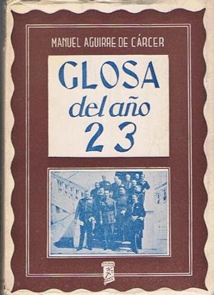 Imagen del vendedor de GLOSA DEL AO 23 a la venta por Librera Torren de Rueda