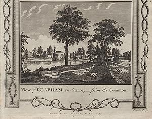 View of Clapham in Surrey, from the Common