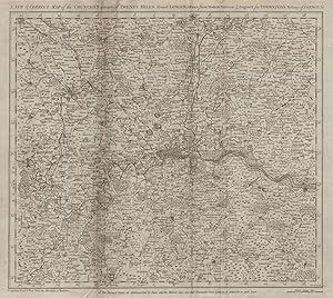 A new and correct map of the countries upwards of twenty miles round London, drawn from modern su...
