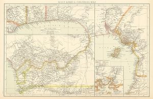 West Africa, Colonial map