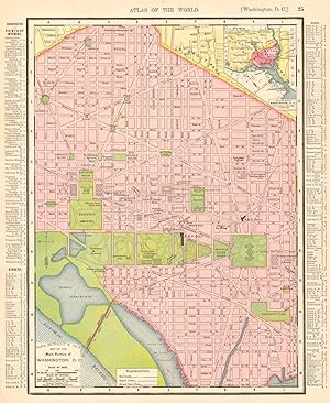 Rand, McNally & Co.'s map of the main portion of Washington, D.C.