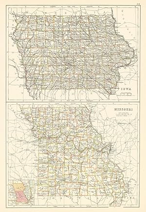 Iowa and Missouri