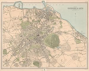 Plan of Edinburgh & Leith