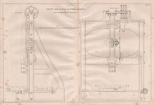 Imagen del vendedor de Patent self acting slotting machine, Messrs. Jos. Whitworth & Co., Manchester a la venta por Antiqua Print Gallery