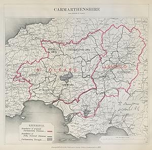 Carmarthenshire - New divisions of County