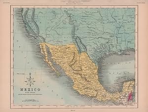 Mexico with Texas, and the adjacent portions of the United States