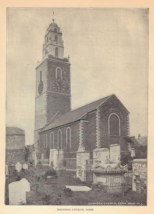 Bild des Verkufers fr Shandon Church, Cork zum Verkauf von Antiqua Print Gallery