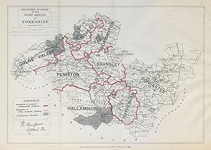 Southern Division of the West Riding of Yorkshire - New divisions of Riding