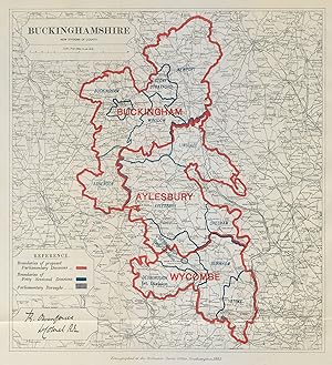 Buckinghamshire - New divisions of County